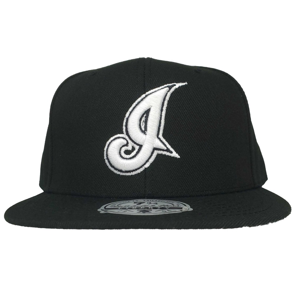 Cleveland Indians Mitchell & Ness MLB Fitted 7 3/4 Flatbill Cap Hat 3D Logo NWT